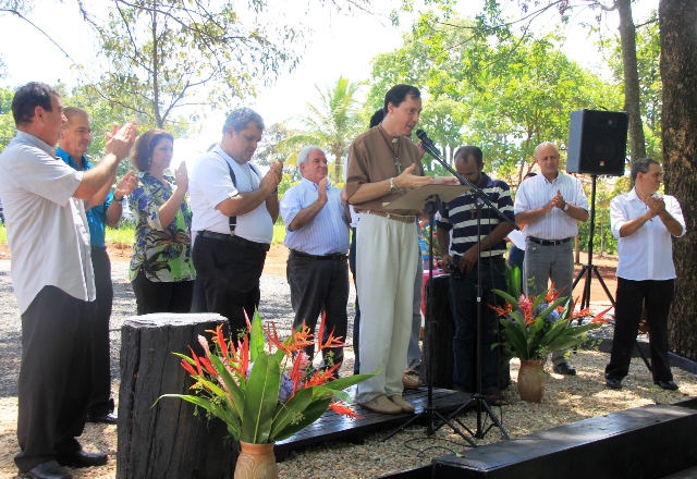 “Um trabalho que resgata a dignidade dos moradores de rua”, disse Edna Martins em inauguração da Associação São Pio