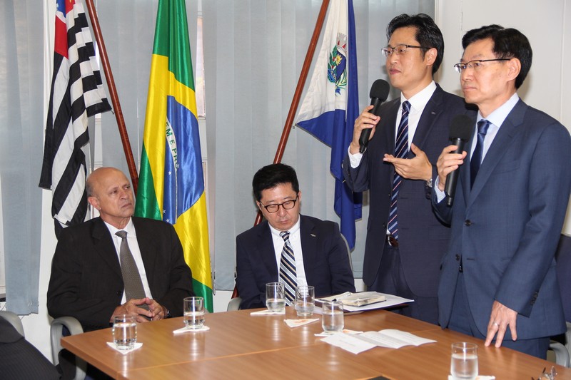 Gestores mundiais da Hyundai Rotem agora são cidadãos Araraquarenses