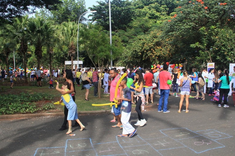 Diversas atividades marcam o Dia do Brincar no Parque Infantil