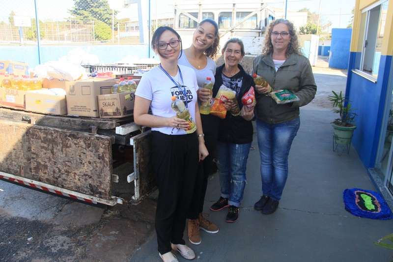 Fundo Social de Solidariedade recebe doação de alimentos