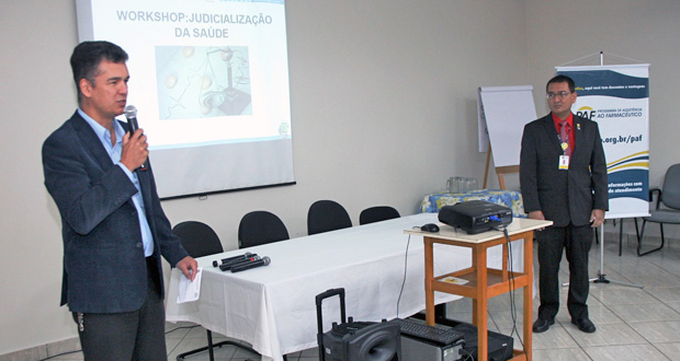 Yashuda participa de debate sobre a judicialização da saúde na Seccional do CRF-SP de Araraquara