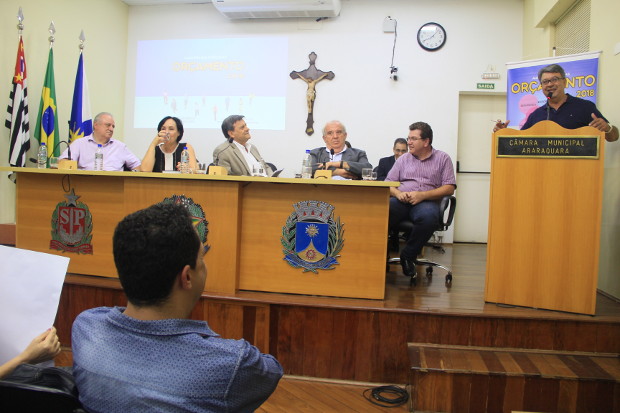 Propostas de Araraquara e região para orçamento do estado são debatidas na Câmara Municipal