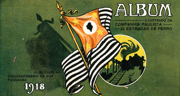Arquivo histórico - Álbum 1918 "Companhia Paulista de Estradas de Ferro"