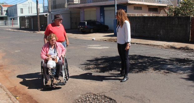 Tapa-buraco e acessibilidade são temas de reivindicação no Iguatemi