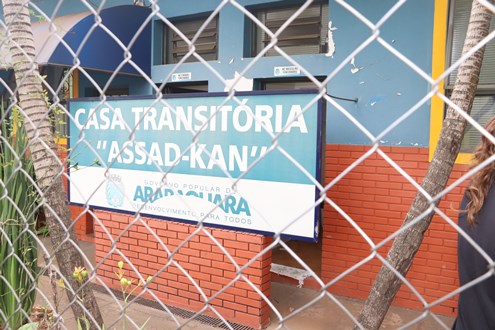 Thainara Faria trabalha por melhorias na Casa Transitória