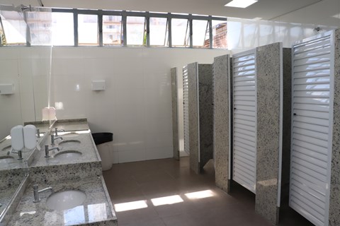 Banheiros do Terminal de Integração são revitalizados