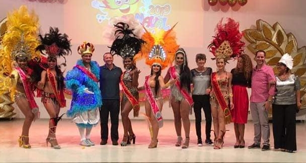 Roger Mendes representa o Legislativo na eleição da Corte do Carnaval da Paz e da Cidadania 2019