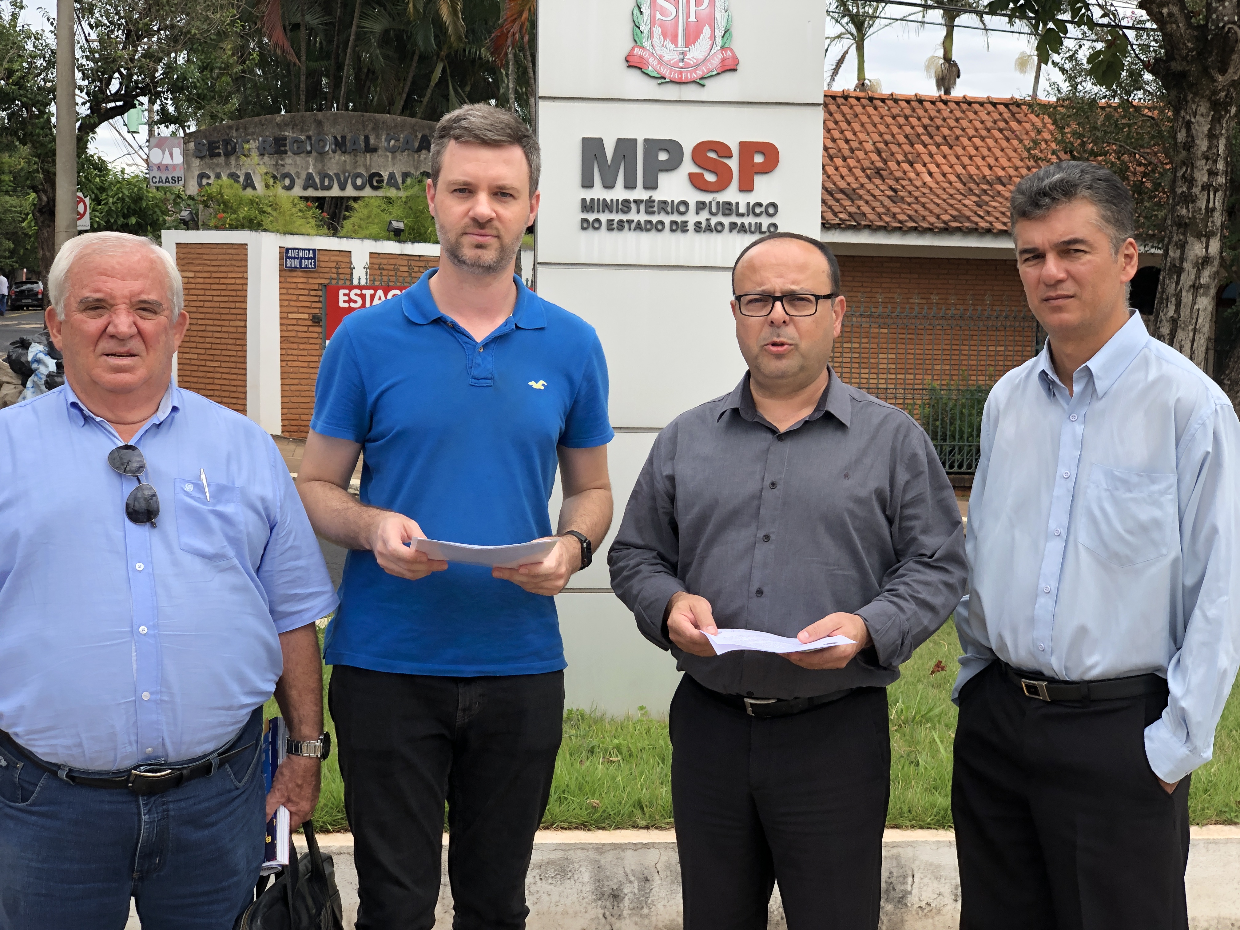 Bancada do PSDB aciona o Ministério Público para cobrar omissão da Prefeitura