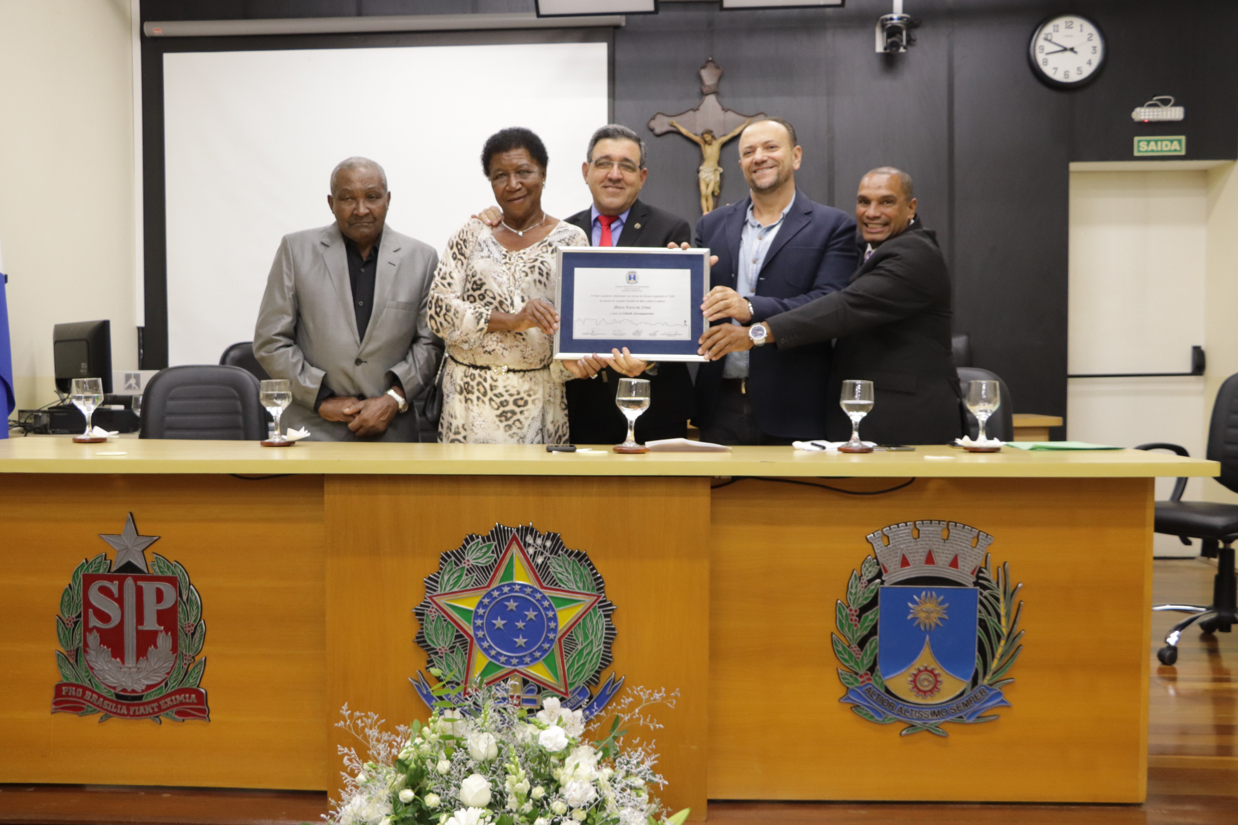 Maria Luzia da Silva recebe Título de Cidadã Araraquarense (com vídeo)