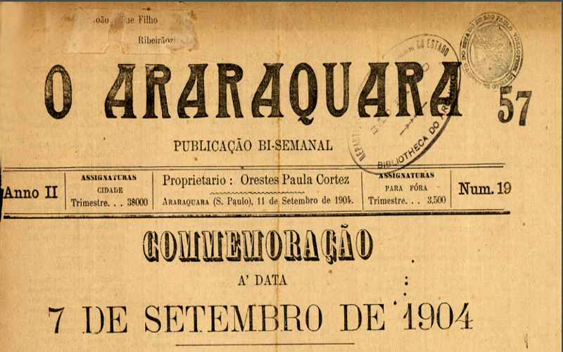 201995_Capa Jornal O Araraquara 1904