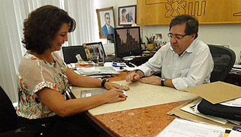 Edna Martins conversa com Fernando Passos sobre parcerias com a Uniara