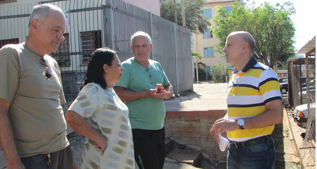 Chediek fiscaliza execução de obra no Jardim Paraíso
