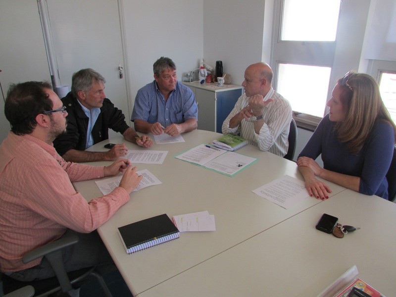 Chediek conversa com técnicos da Secretaria de Desenvolvimento Urbano 