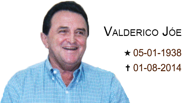 Morre o ex-vereador Valderico Jóe