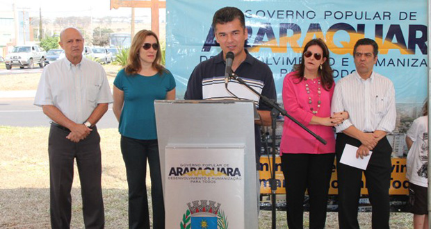 Vereadores acompanham inauguração de complexo viário que leva o nome do empresário TOM 