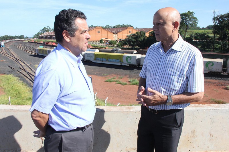 Chediek: é uma alegria ver os trens circulando pelo contorno de Araraquara