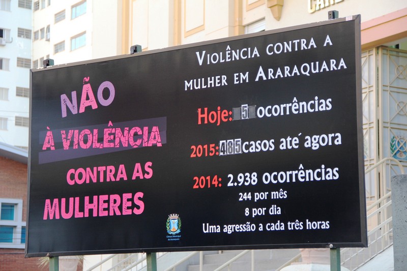 Mais 5 registros de violência contra mulheres na cidade nessa quinta-feira‏