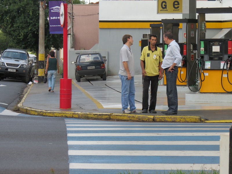 Simioni constata falta de acessibilidade no centro da cidade