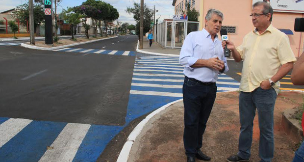 Jair Martineli: trânsito na Maurício Galli ganha 300 vagas e aumenta fluidez (Com vídeo)