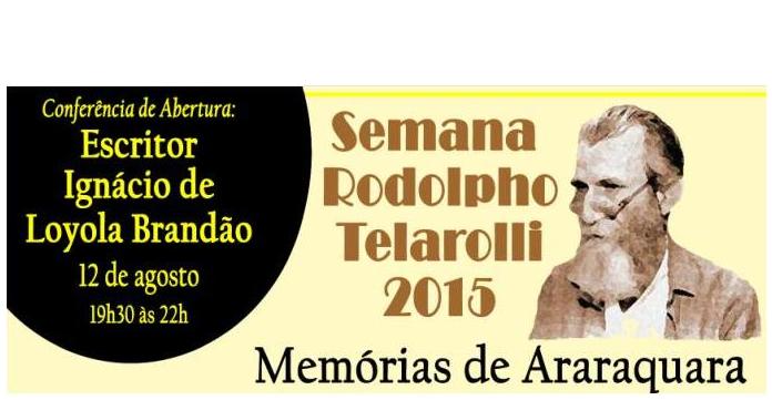 CONVITE - Semana Rodolpho Telarolli 2015 - Participem!
