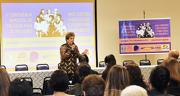 Conferência de Políticas para as Mulheres tem palestra da delegada Rose