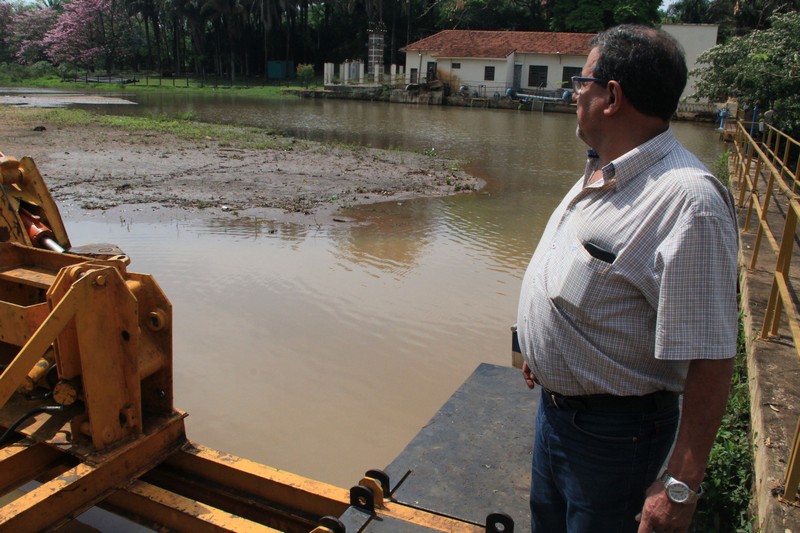 Roberval Fraiz: Araraquara inicia desassoreamento da Represa da Captação de Água (com vídeo)