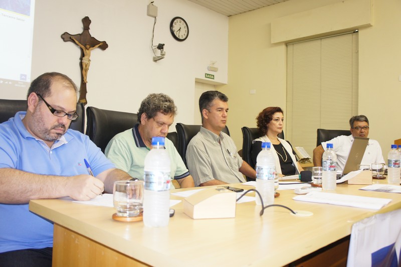 Vereadores Edna Martins, Jéferson Yashuda e Tenente Santana participam da reunião do Diretório Municipal do PSDB em Araraquara