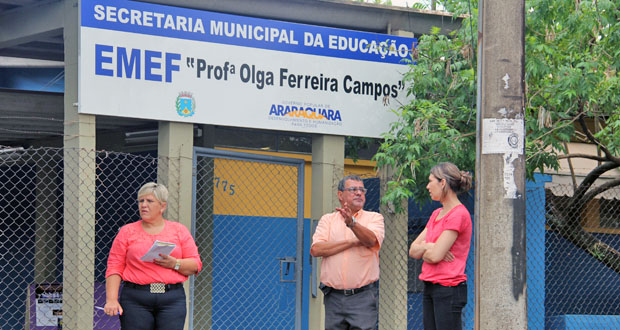 Roberval pede melhorias na EMEF Professora Olga Ferreira Campos
