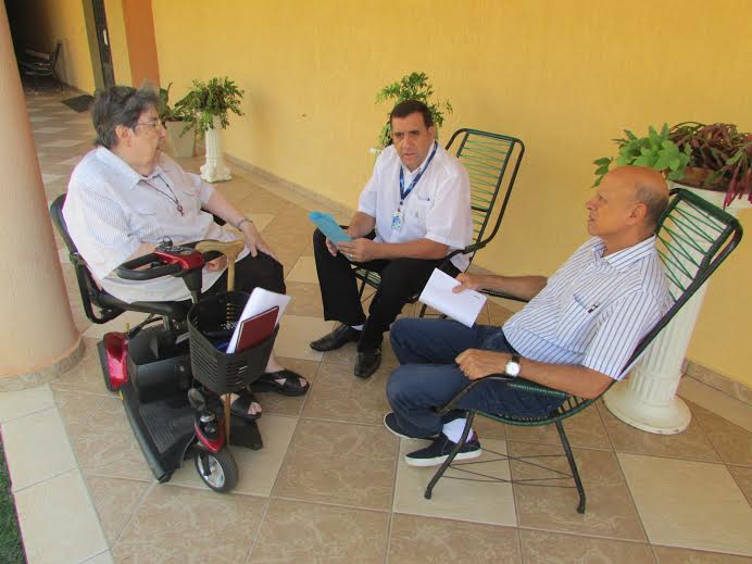 Chediek visita Casa Provincial São Jose