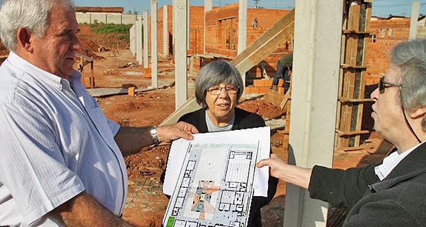 Porsani conhece obras de nova unidade do projeto social do Lar Nossa Senhora das Mercês