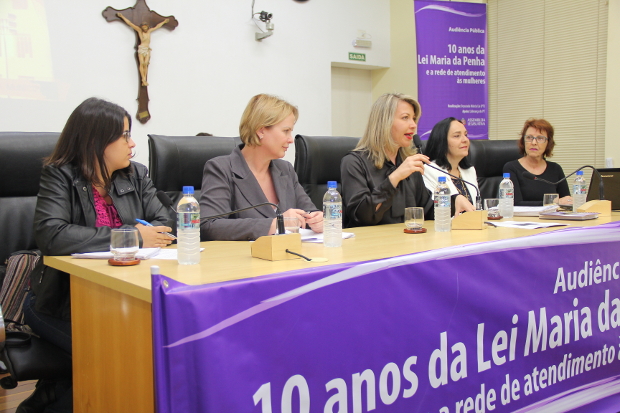 Câmara Municipal debate atendimento às mulheres vítimas de violência doméstica