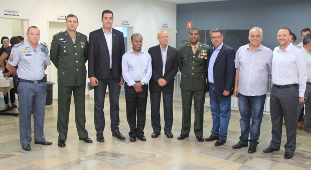 Vereadores representam o Legislativo na posse de novo delegado do Serviço Militar