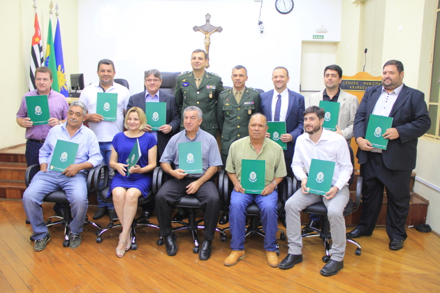 Presidentes das Juntas dos Serviços Militares tomam posse na Câmara Municipal