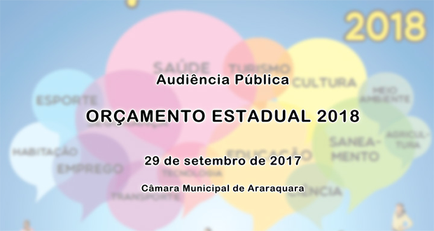 Audiência Pública - Orçamento Estadual