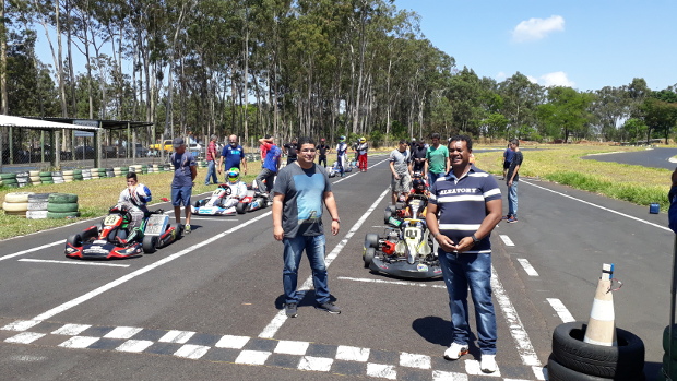 Zé Luiz confere 5ª etapa da Copa SP do Interior de Kart