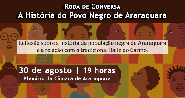 Roda de conversa: a história do povo negro de Araraquara