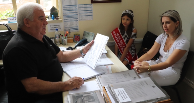 Porsani recebe visita da Miss São Paulo Infantojuvenil